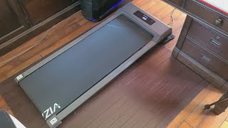 Bigzzia Motorized Treadmill Under Desk Treadmill For Stand Up Desk