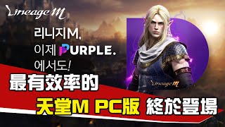 [韓版天堂M] 天堂M PC版 PURPLE 安裝方法 #LineageM #PURPLE