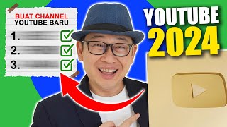 IMPORTANT THINGS ☝️THIS is what I do if I create a NEW YOUTUBE CHANNEL in 2024