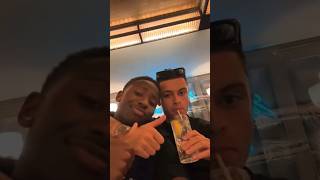 PAPE MATAR SARR & BRENNAN JOHNSON OUT FOR DINNER AND DRINKS WITH SPURS TEAMMATES