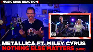 Music Teacher REACTS | Metallica & Miley Cyrus 