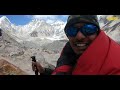 ep 13 അങ്ങനെ അത് കീഴടക്കി summiting everest base camp 5364 meter