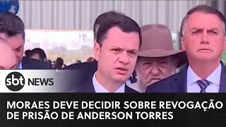 Moraes deve decidir sobre revogação de prisão de Anderson Torres | #SBTNewsnaTV (07/02/23)