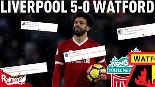 Liverpool v Watford 5-0 | Liverpool Fan Twitter Reactions