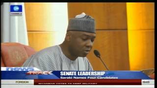 Saraki Defies APC's Position On Senate Leadership Nominations 25/06/15