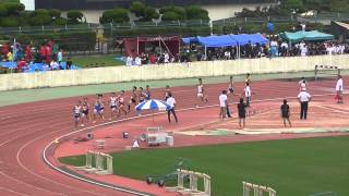 20150905 高校陸上新人戦広島地区大会 男子1500m決勝