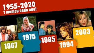 DE 1955 A 2020 | UMA MÚSICA DE CADA ANO