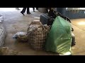 Police destroys drugs worth millions of dollars