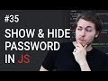 35: Show Input Password Using JavaScript | JavaScript Tutorial | Learn JavaScript