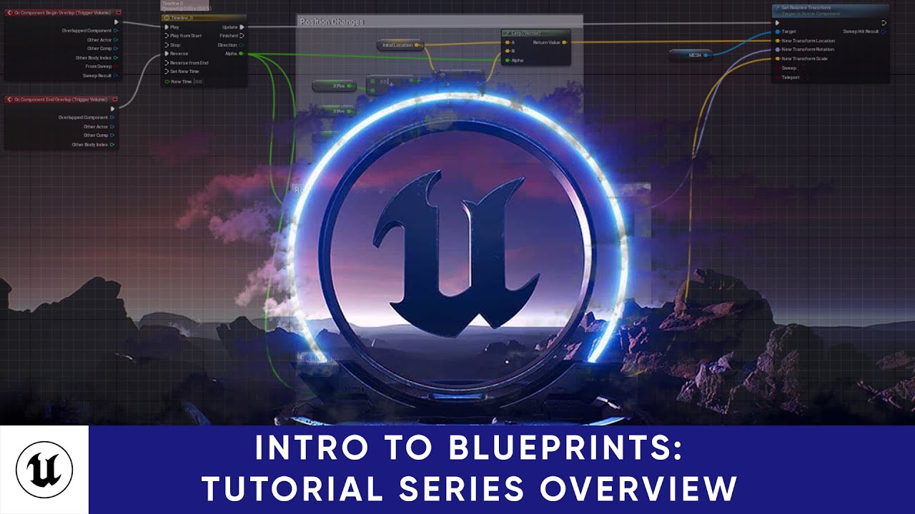 Unreal Engine 5 | Intro To Blueprints | Tutorial Series Overview - YouTube