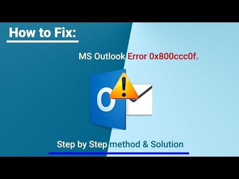 Исправить ошибку Outlook 0x800ccc0f «Невозможно получить доступ к файлу данных Outlook»