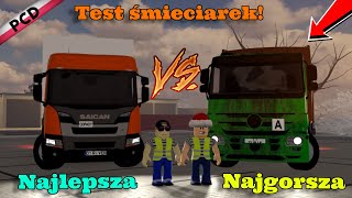 Najgorsza Vs Najlepsza śmieciarka z dr. Driver w Polish Car Driving | Roblox