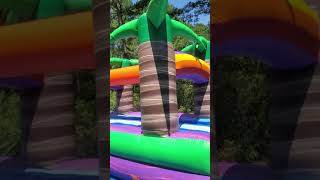 The Bermuda Blast giant inflatable water slide