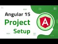 1) Angular 15 project setup & install Material Library | angular 15 tutorial