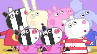 Peppa has a Sleepover with Zoey Zebra 🐷🦓 Peppa Pig Full Episodes