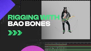 Character Rigging with BAO Bones in After Effects