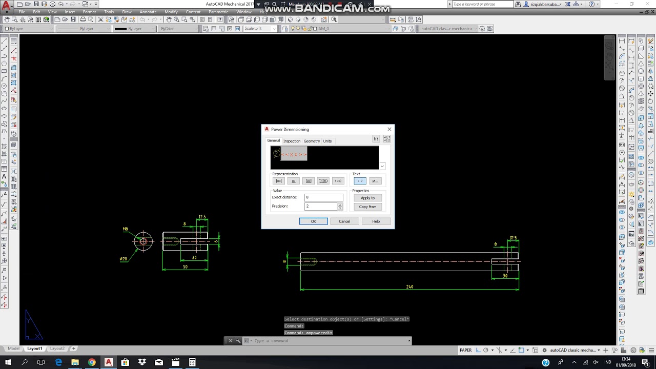 Tutorial Autocad 2d Youtube