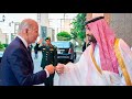 Biden, Saudi crown prince begin big meeting with fist bump