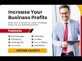 WhatsApp Marketing  Cloud Based Panel for Unlimited Messaging   Bulkwise WhstApp API Sender