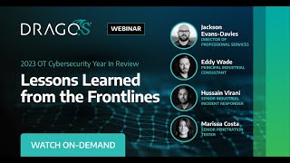 2023 OT Cybersecurity Lessons Learned From the Frontlines