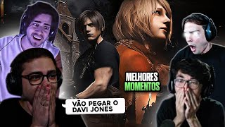 STREAMERS IMPRESSIONADOS e ASSUSTADOS jogando RESIDENT EVIL 4 REMAKE! | #2