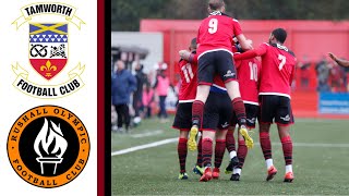 2019/20 Tamworth FC Vs. Rushall Olympic Match Highlights