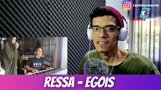 Ressa (Reza) - Egois (LESTI Cover) || Ramley Reacts