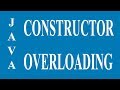 Constructor Overloading in Java--how to overload constructor in java