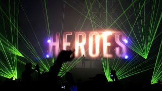 Alesso - Heroes (Hard Rock Sofa & Skidka Remix) @ Globen, Stockholm 2015-04-25