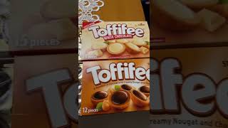 New toffifee white chocolate 🍫😍 #shorts #toffifee #shortvideo #chocolate #fyp #algorithm #satisfy