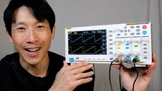 $154 Oscilloscope from FNIRSI [100Mhz 2 Channels]