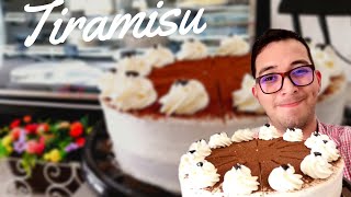 Pastel Tipo TIRAMISU (Solo 8 ingredientes)  | Receta fácil y económica.