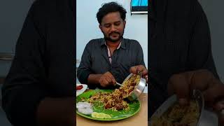 Bawarchi Boneless Chicken Biryani Legpiece Eating Challenge | Jabardasth Faima Bigg Boss 6 #shorts