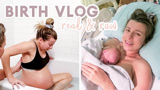OUR NATURAL BIRTH VLOG * Raw \u0026 Real * Labour \u0026 Delivery of Our First Baby!