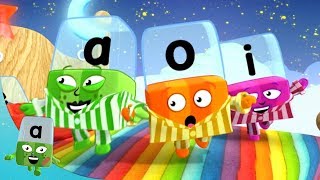 Alphablocks - Bed Time Stories | Learn to Read | Phonics for Kids | Learning Blocks