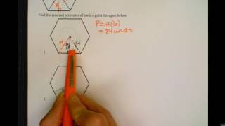 Surface Area and Volume of Hexagonal Prisms Part 1