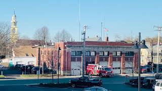 Gloucester Fire-Rescue Engine #1 Responding