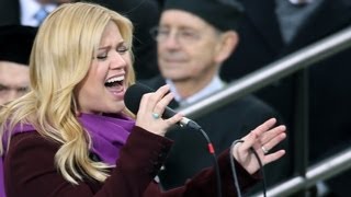Special Programming - Kelly Clarkson sings at inauguration