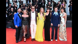 Harry Styles, Olivia Wilde and "Don't Worry Darling"cast at 79th Venice International Film Festival