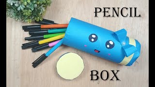 How to make pencil box from waste bottle | DIY pencil box with waste water bottle | Easymix Art