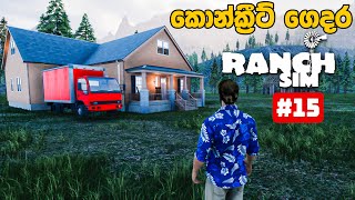 I Built a new concrete house in Ranch Simulator PC Gameplay #15