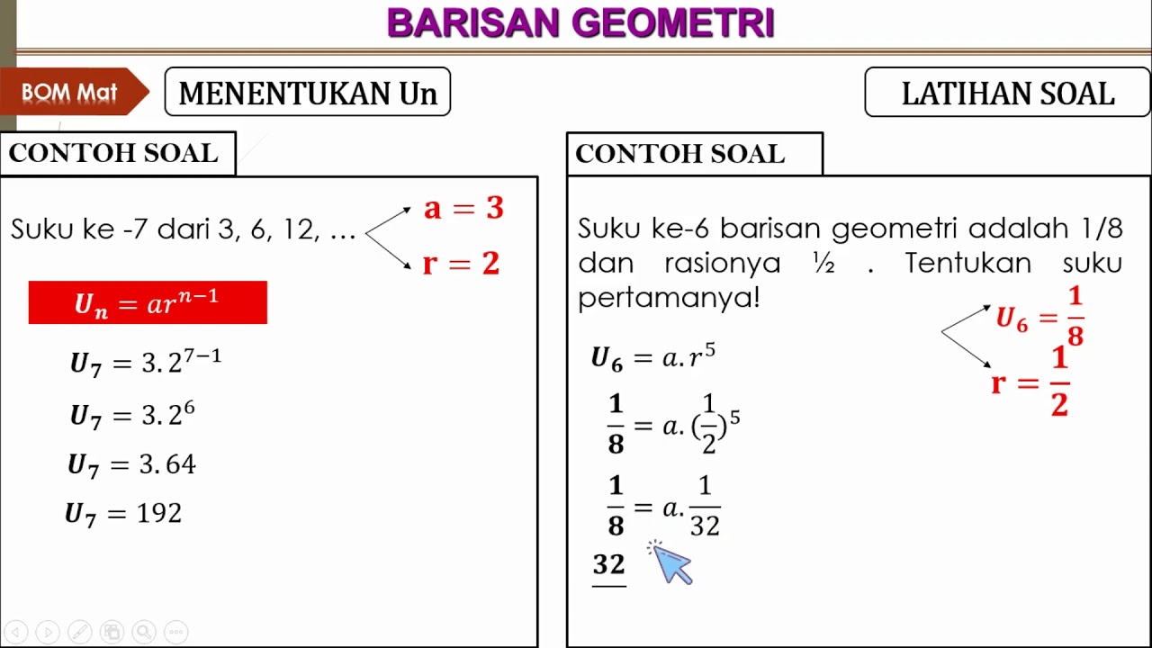 Contoh Soal Un Barisan Dan Deret Aritmatika Dan Penyelesaiannya ...