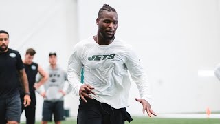 Leveon Bell and #DerrickHenry focus on pure explosion in an intense workout #LeveonBell #NFL #ESPN