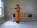 sarikal adavu in bharatanatyam part 1