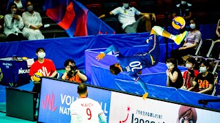 Acrobatic Volleyball | Unimaginable Digs | Like a Boss | Best of the Best in the VNL 2022 (HD)
