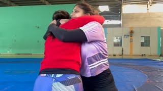 submission wrestling training preeti vs anjali