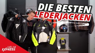 Die besten Motorradjacken aus Leder [Top 5 2022] - Dainese, Spidi, Macna \u0026 Ixon ❌ @HelmexpressTV