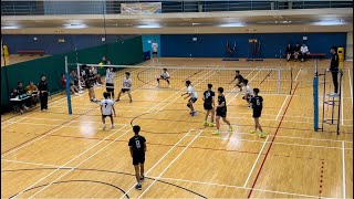 拔萃男書院 vs 迦密中學 中學校際排球比賽2024-2025（Division One A Grade)