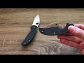 spyderco sage1 vs sage 5 knife comparison