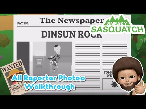 Sneaky Sasquatch Walkthrough - All 41 Reporter Photo Hunt [Apple Arcade]